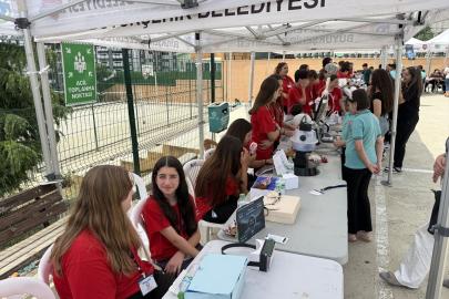 Tekirdağ'da öğrenciler teknoloji festivalinde projelerini sergiledi