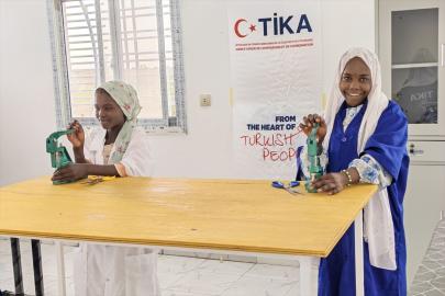 TİKA, Çad'da kadınların mesleki eğitimini desteklemek amacıyla merkez kurdu