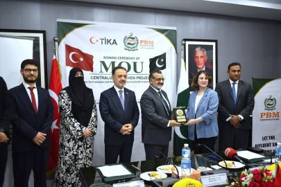 TİKA'dan Pakistan'da günlük 15 bin kişiye hizmet verecek "Merkezi Aşevi Projesi"