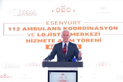 Türkiye'nin ilk ilçe bazlı 112 Ambulans Koordinasyon Merkezi Esenyurt'ta açıldı