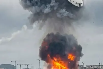 Ukrayna'nın Moskova'da petrol rafinerisine saldırısının yeni görüntüleri