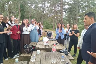 Ulaştırma ve Altyapı Bakan Yardımcısı Boyraz Küçükelmalı Tabiat Parkı'nı ziyaret etti