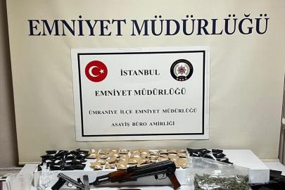 Ümraniye'de uyuşturucu operasyonlarında yakalanan 6 kişi tutuklandı