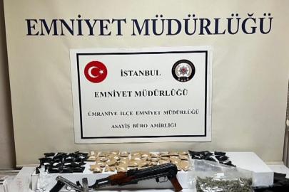 Ümraniye'de uyuşturucu operasyonu: 2 tutuklama