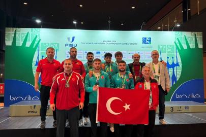 Üniversiteli sporcular Brezilya'dan 42 madalyayla döndü