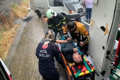 Ünye'de Yağış Nedeniyle Meydana Gelen Zincirleme Kazada 7 Kişi Yaralandı