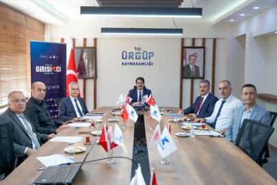 Ürgüp Kaymakamlığında KOSGEB jüri toplantısı yapıldı
