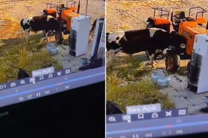 Yer: Konya! Kamera görüntüsü olmasa kimsenin inanmayacağı bir olay daha