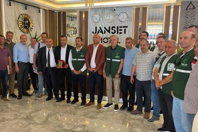 Yeşilay şanlıurfa Şubesi basın mensuplarıyla bir araya geldi