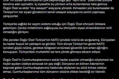 AK Parti'li Çelik: Özgür Özel, 'dış vesayet' arayışına yöneldi