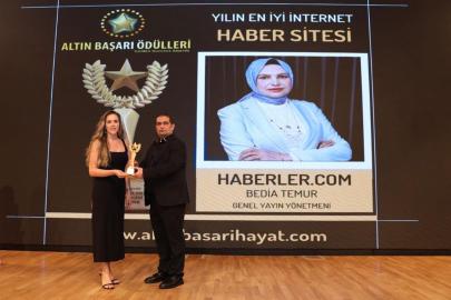 “Altın Başarı Ödülleri” sahiplerini buldu! Haberler.com'a “Yılın En İyi İnternet Haber Sitesi” ödülü