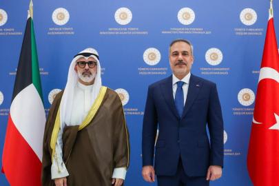 Dışişleri Bakanı Fidan, Kuveyt Dışişleri Bakanı Sabah ile görüştü