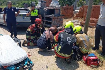 Erdek'te otomobiller kafa kafaya çarpıştı; 1 ölü, 2 yaralı