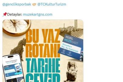 Gençlere ücretsiz Müzekart uygulaması bu yıl da devam edecek