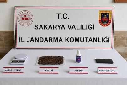 Sakarya'da Uyuşturucu Operasyonu: 626 Gram Bonzai ve 77 Gram Esrar Ele Geçirildi