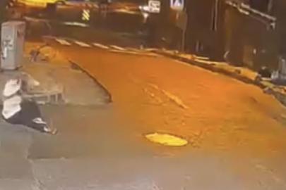 Şişli'de iş yerini kurşunlayıp kaçan şüpheliyi bekçi silahla bacağından vurdu
