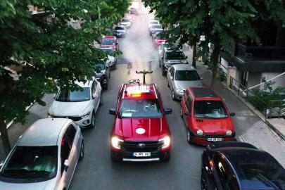Şişli'de yaz aylarında artan haşerelere karşı ilaçla mücadele