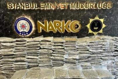 İstanbul'da uyuşturucu operasyonu! 409 kilo ele geçirildi