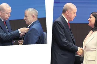 Kadın başkanları Beştepe’de kabul etti